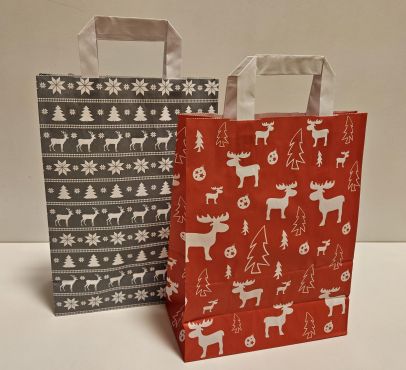 Papiertragetaschen Weihnachten
