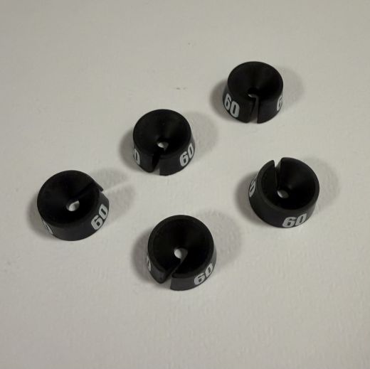 Größenreiter rund schwarz