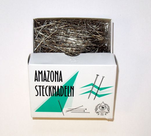 Deko Nadeln, Stecknadeln Eisen vernickelt