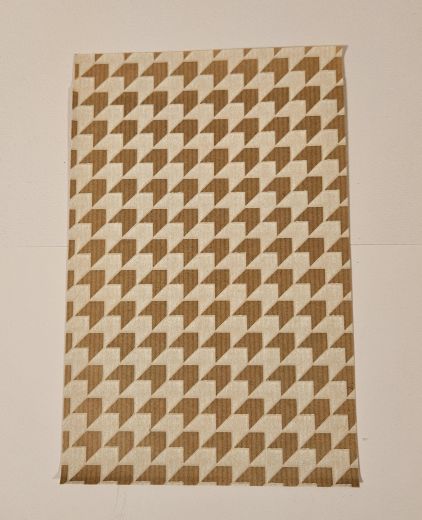 Flachbeutel 13x18+2cm beige/natur