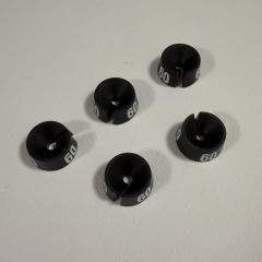 Größenreiter rund schwarz