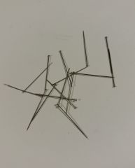 Deko Nadeln, Stecknadeln Stahl vernickelt