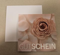 Gutschein Present Rose rosa